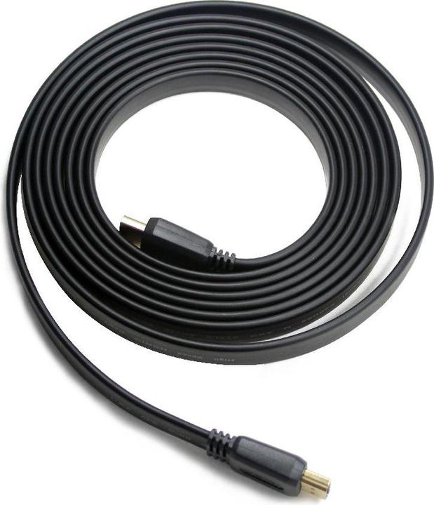 Actual product image Gembird CC-HDMI4F-1M HDMI Cable HDMI Type A (Standard) (1 m, HDMI, 2.0)