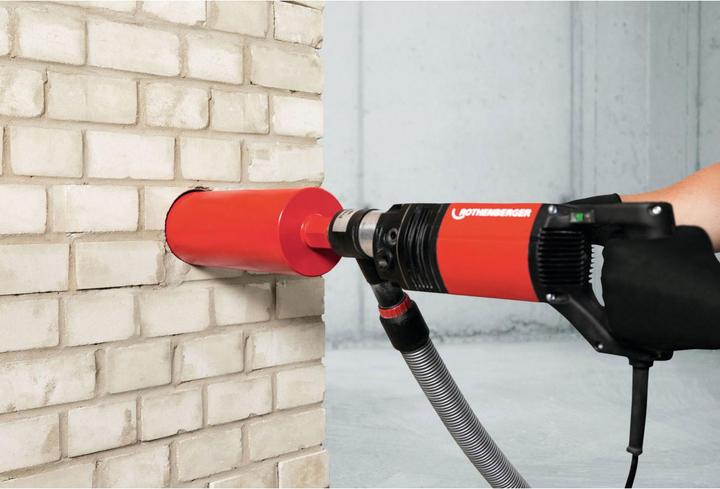 Produktbild Rothenberger Diamantbohrkrone DX High Speed Dry 1/2″ Ø 107 mm Länge 150 mm Segmentanzahl 6 (107 Millimeter)