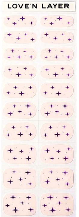 Produktbild Love'n Layer - Starburst Dahlia Purple (Nagelkleber, Starburst Dahlia Purple)