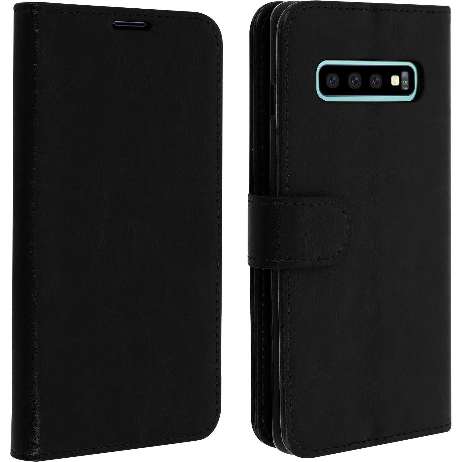Thumbnail - Avizar Vintage Series (Samsung Galaxy S10), Smartphone Hülle, Schwarz