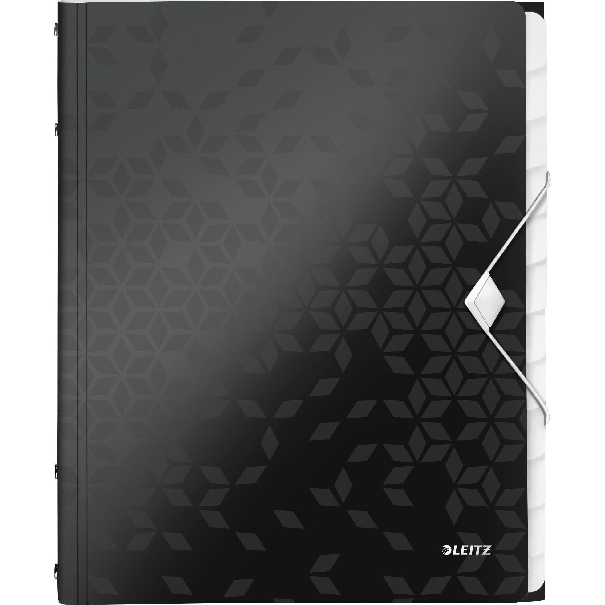 Leitz WOW - Ordner mit Abteilungen (A4, 1 x) (4634-00-95)