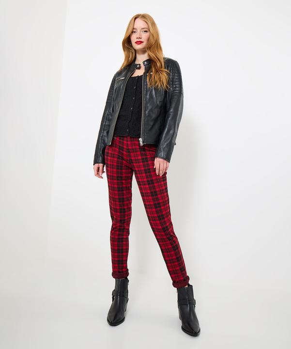 Actual product image Joe Browns Quilted Sleeve Biker Jacket (38)