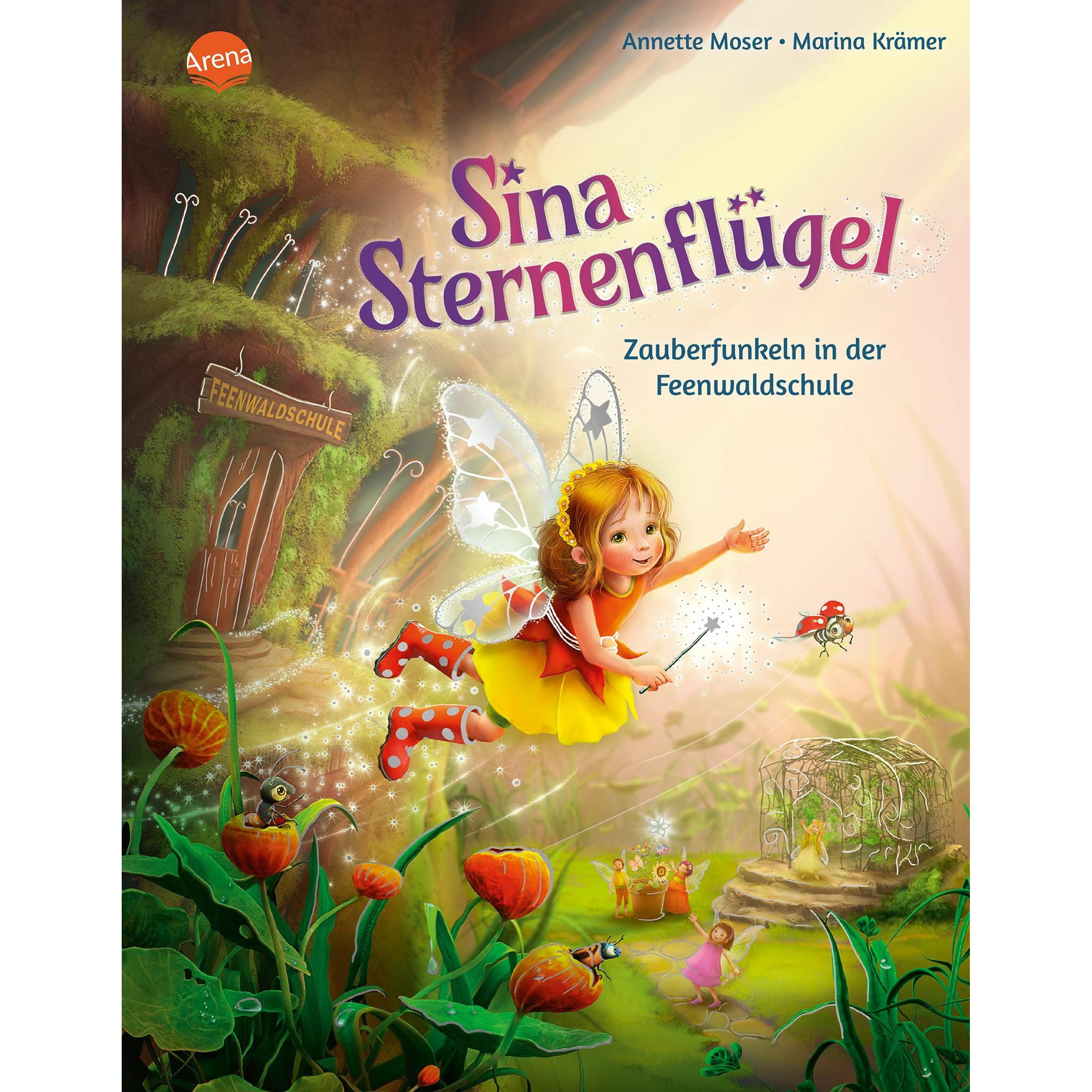 Sina Sternenflügel (2). Zauberfunkeln in der Feenwaldschule, Kinderbücher von Annette Moser