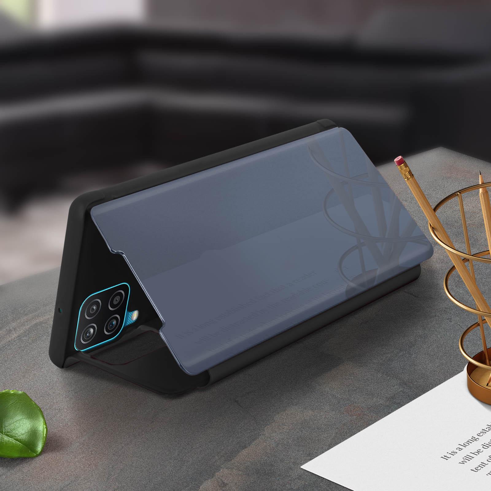 Thumbnail - Avizar Mirup Series (Samsung Galaxy A12), Smartphone Hülle, Schwarz