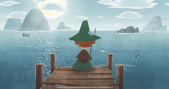 Actual product image Clear River Games Snufkin: Melody of Moominvalley (SWE) (Switch, Switch Lite, Switch OLED)