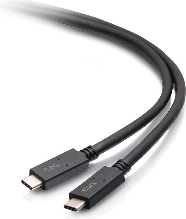 Produktbild C2G 6ft (1.8m) USB-C Male to USB-C Male (1.80 m, USB 3.2 Gen 1, 20 W)