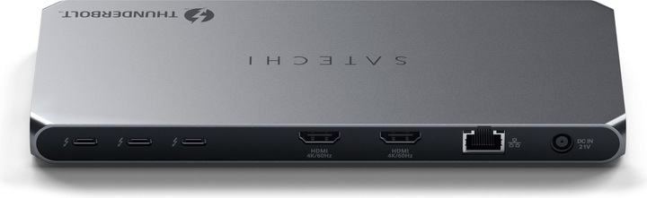 Immagine prodotto Satechi Thunderbolt 4 Multi- Docking station per display (Thunderbolt, 11 Porti)