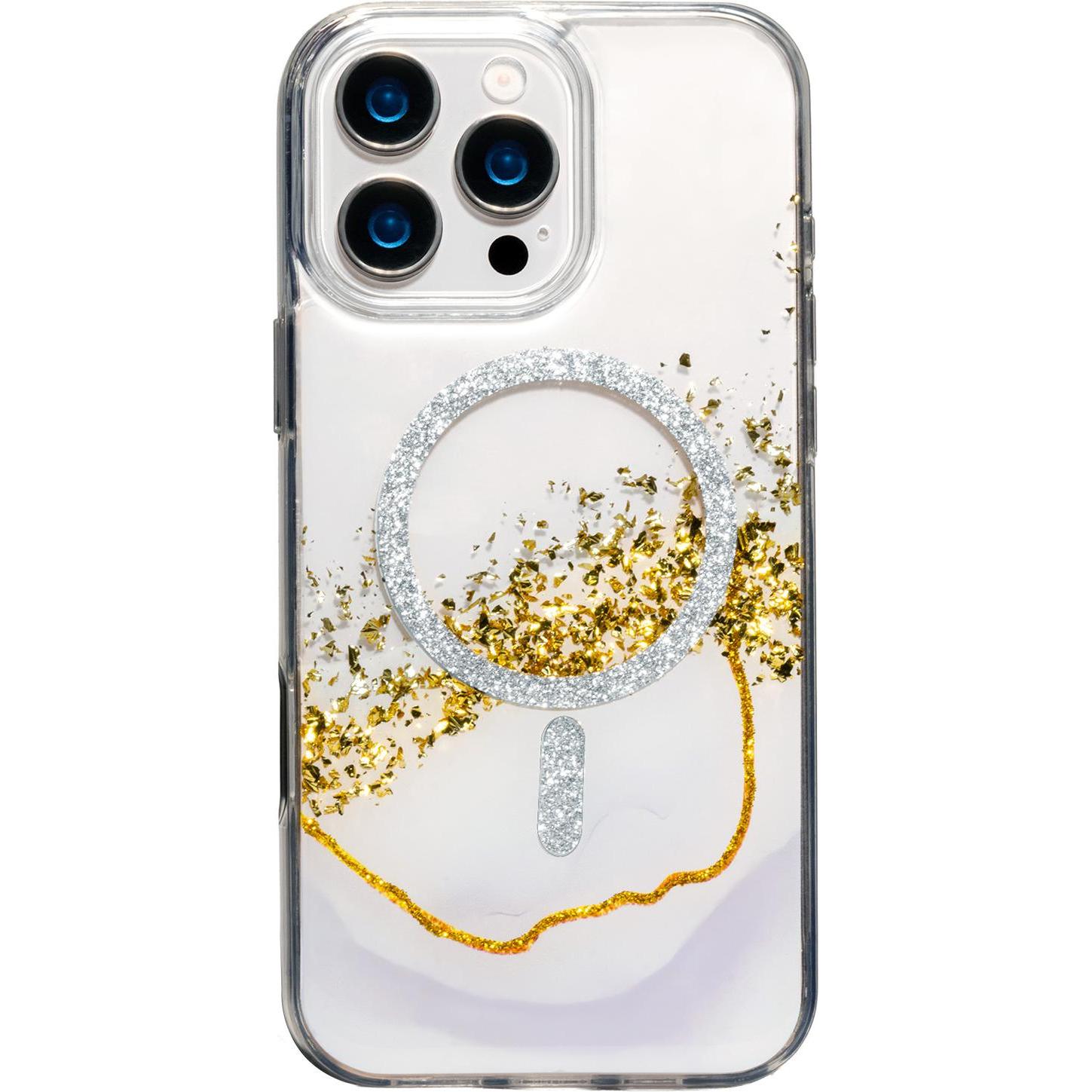 OEM Epoxy Mag case for iPhone 11 white (Apple iPhone 11), Cover smartphone, Bianco, Trasparente