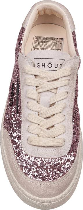 Produktbild Ghoud lido suede and glitter sneakers pink color (40)