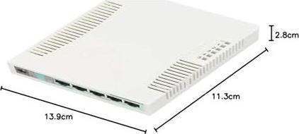 Produktbild MikroTik RB260GS (6 Ports)