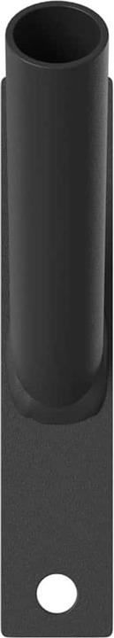 Produktbild vidaXL Flaggenmast Halterung für 1 Flagge zur Wandmontage aus schwarzem Metall