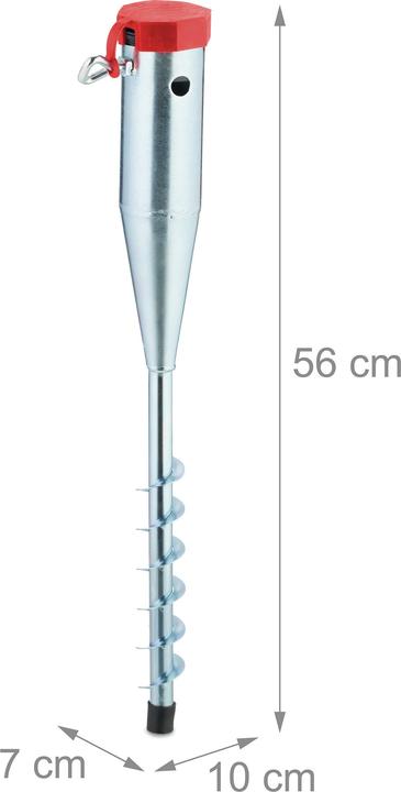 Actual product image Relaxdays Bodenhülse für Sonnenschirm