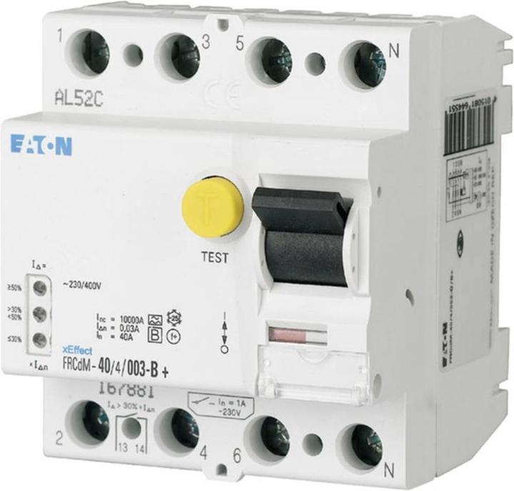 Produktbild Eaton FI-Schutzschalter allstromsensitiv 4poli