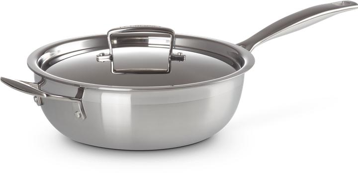 Image du produit Le Creuset Sauté à la poêle (24 cm, Poêle à frire, Acier inoxydable)