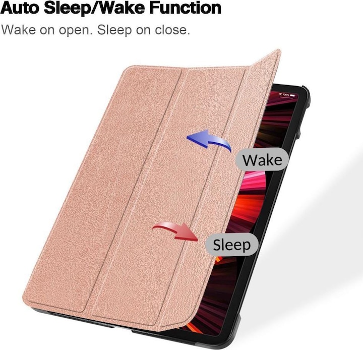 Produktbild iLike iPad 9.7 Tri-Fold Eco-Leather Stand Case (iPad 9.7)