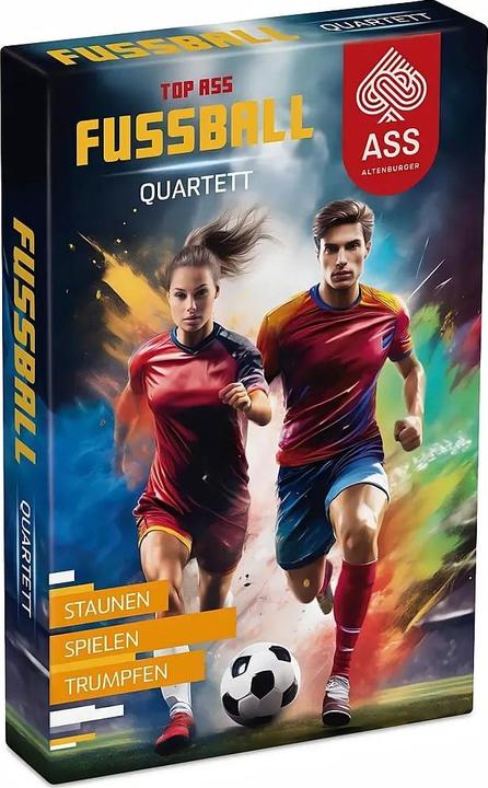 Produktbild ASS Altenburg Quartett Giga Fussball (Deutsch, 2 - 6 Spieler)
