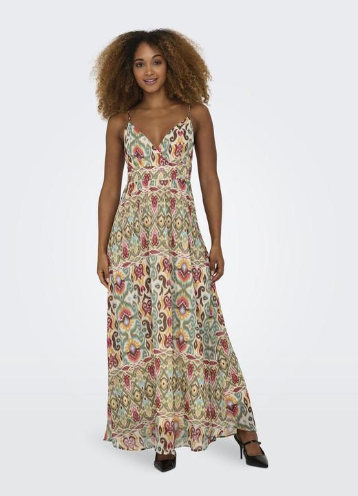 Image du produit Only Coupe normale Col en V Robe midi (M)