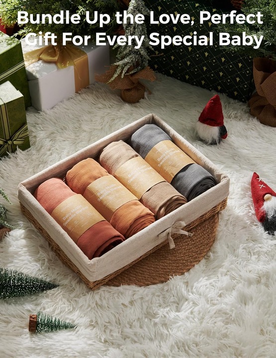 Actual product image Momcozy Swaddle Blanket (120 cm, 120 cm)