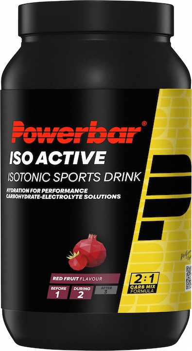 Actual product image Powerbar Isoactive (Raspberry, Pomegranate, 1 x)