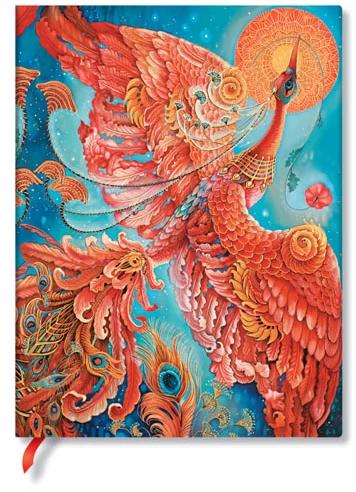 Image du produit Paperblanks Carnet de notes PB Ultra Feuervogel unlin. (180 x 230 mm, Blanc, Couverture rigide)