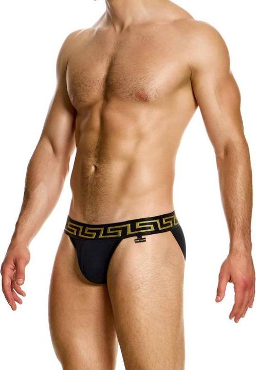 Produktbild Meander Tanga Brief Schwarz Medium (M, Einzelpack)