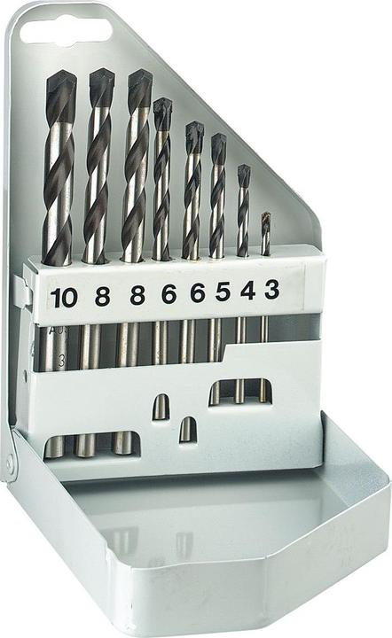 Produktbild Alpen Betonbohrer Set 8-tlg (3 - 10 mm)