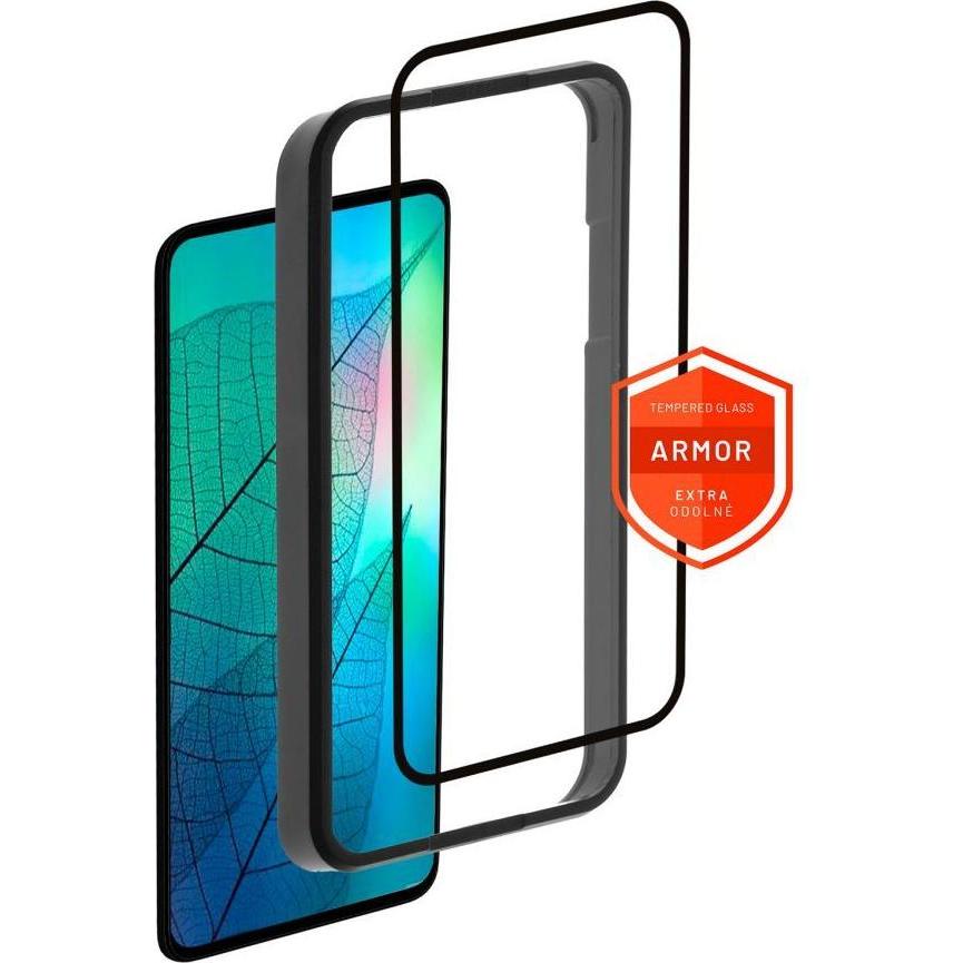 Fixed Armour cover in vetro temperato 2.5D con applicatore per Samsung Galaxy A54 5G, Nero (Samsung Galaxy A54 5G), Pellicola protettiva smartphone, N