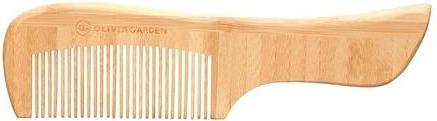Olivia Garden Bamboo Touch Comb Eco-conscious Bamboo Hair Comb with Handle for Thin Hair