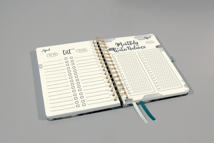 Produktbild Sigel Spiralbuchkalender (A5, Deutsch, Französisch, Englisch, Niederländisch)
