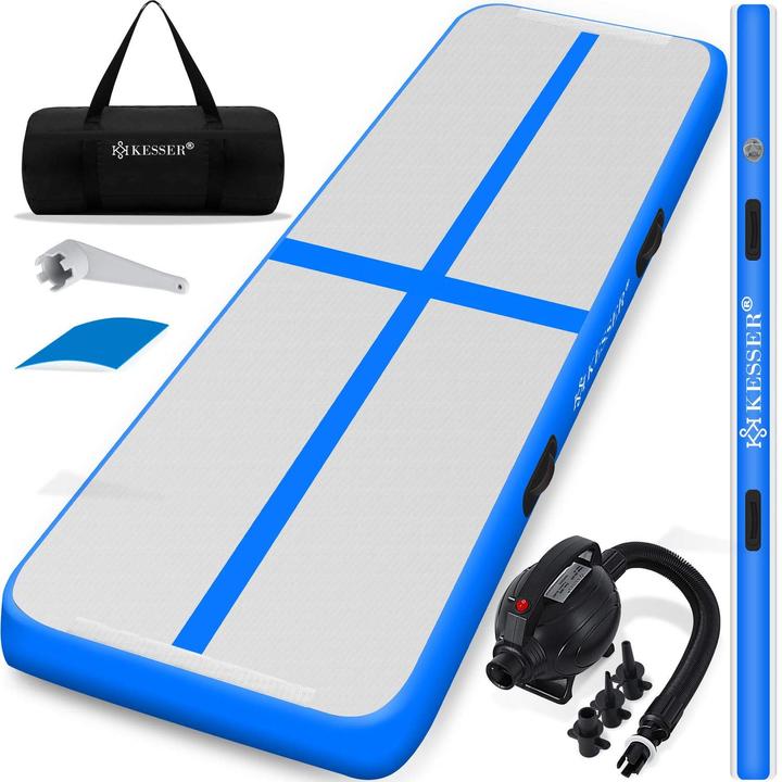 Kesser Airtrack Fitness Mat Blue