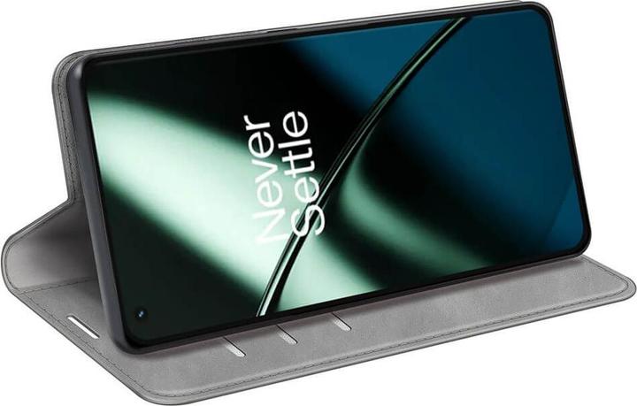 Actual product image Cover-Discount One Plus 11 - Stand Flip Case Cover grey (OnePlus 11)