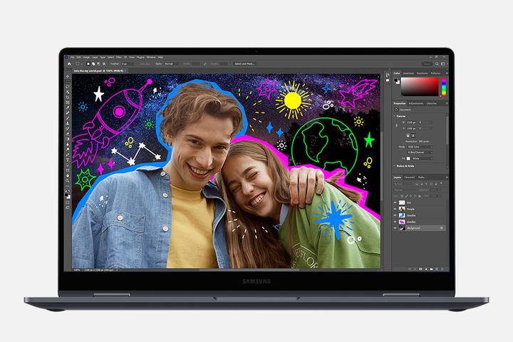 Actual product image Samsung Galaxy Book4 360 (15.60", Intel Core 5 120U, 16 GB, 256 GB, DE)