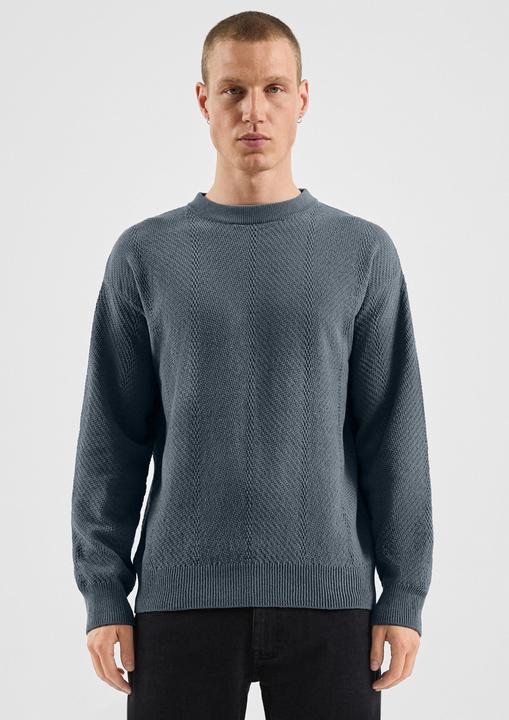 Produktbild s.Oliver Strickpullover Strukturierter Strickpullover (S)