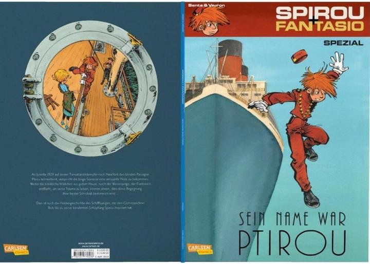Produktbild Spirou & Fantasio Spezial 25: Sein Name war Ptirou (Deutsch, Yves Sente, 2018)