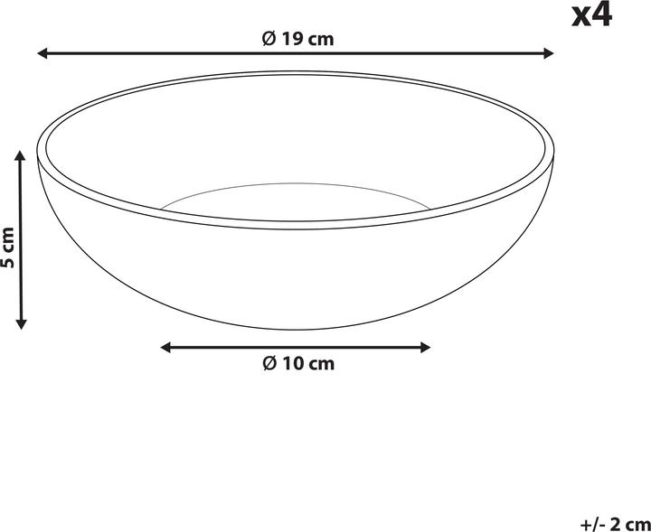 Actual product image Beliani Costmary (0.70 l, 4 x)
