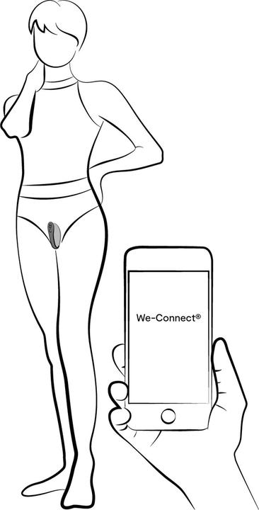 Actual product image We-Vibe Love Egg Vibrator