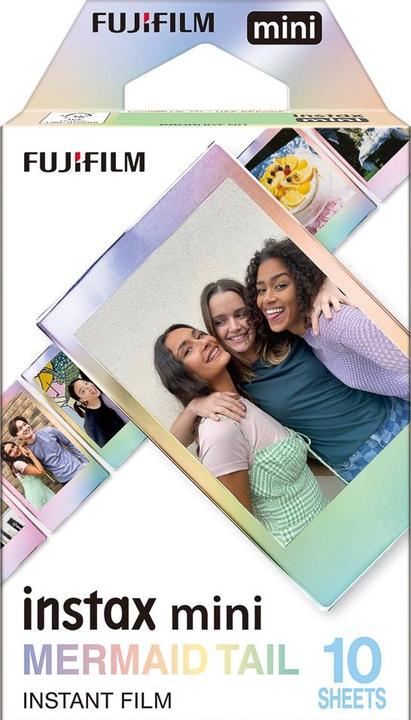 Actual product image Fujifilm Instax Mini Film Mermaid Tail