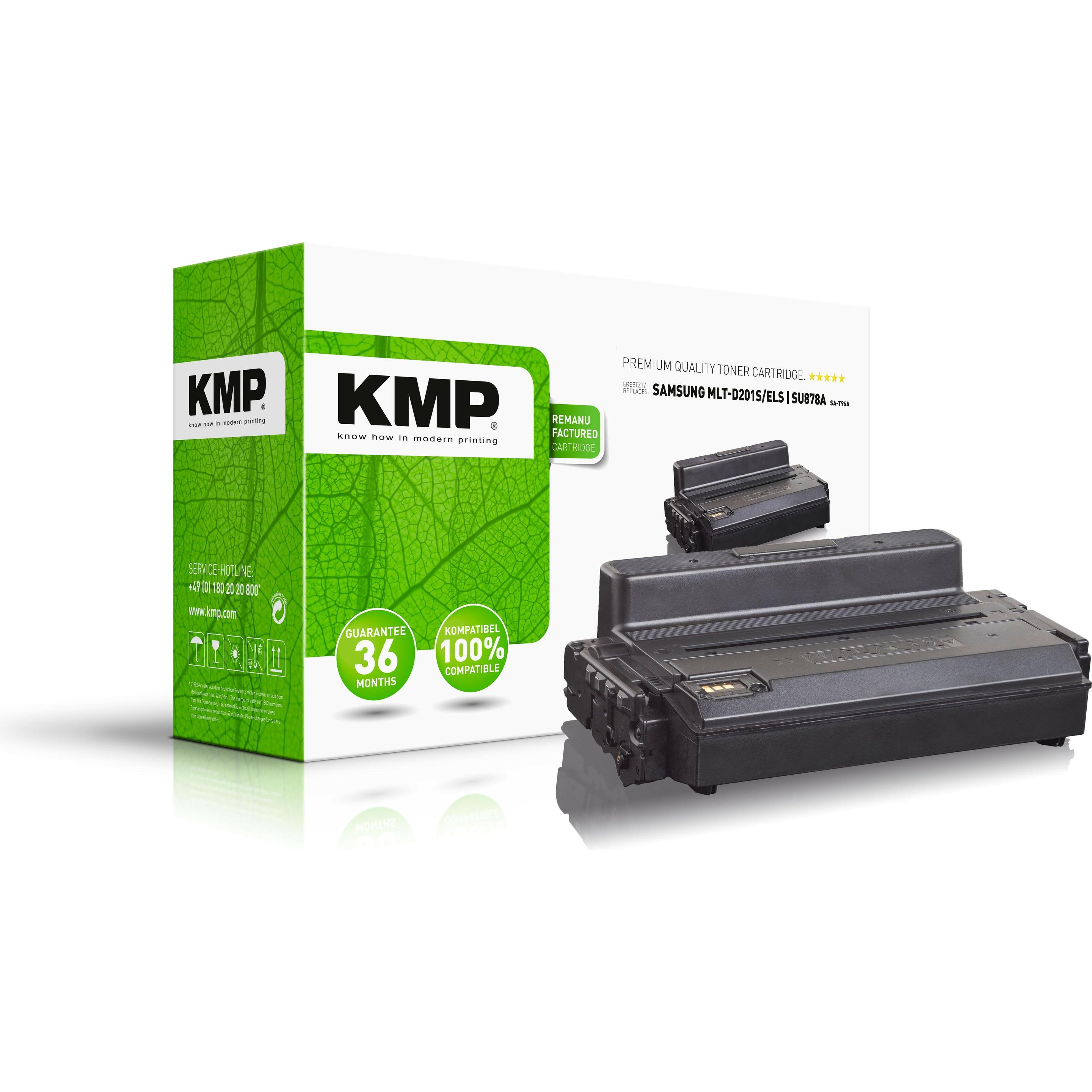 KMP, Toner, Toner ersetzt MLTD201S/ELS SU878A (BK)