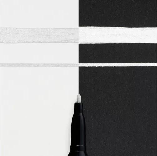 Actual product image Sakura Lackmarker Pen-Touch 1.0 mm, F, Silber (1x)