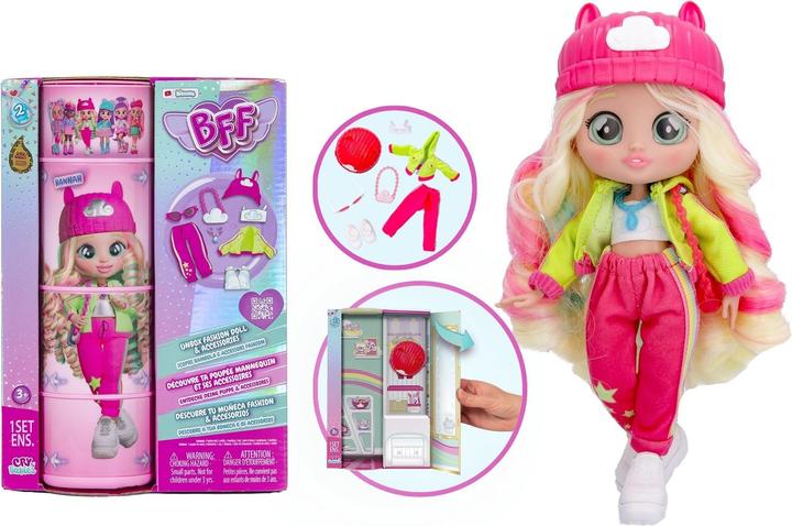 Actual product image IMC Toys BFF by Cry Babies Hannah