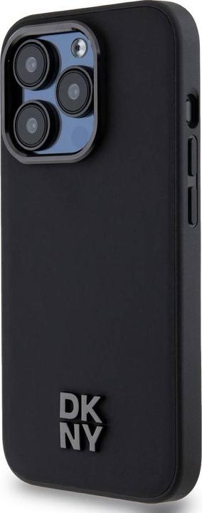 Actual product image DKNY PU Leather Stack Logo Magsafe Case for iPhone 14 Pro Max Black (Apple iPhone 14 Pro Max)