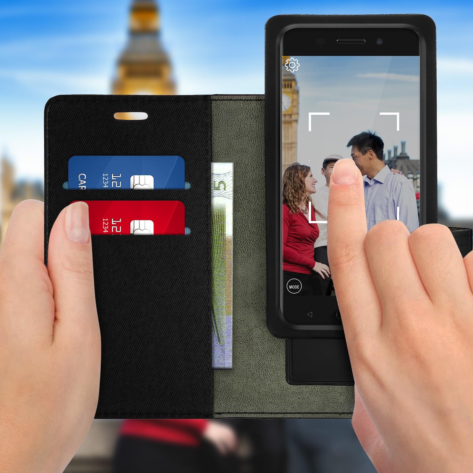 Thumbnail - Avizar Denim Series (Universal), Smartphone Hülle, Schwarz