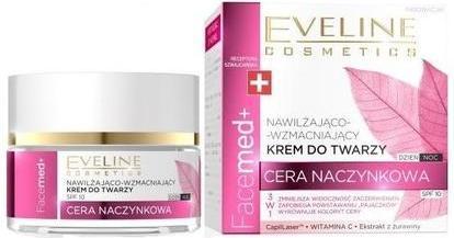 Eveline Facemed+3In1 Moisturizing & Strengthening Face Cream For Capillary Complexion 50Ml (50 ml, 24h Creme)