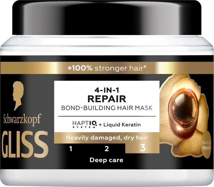 Gliss 4-in-1 Bonding Haarmaske Ultimate Repair 400 ml (400 ml)