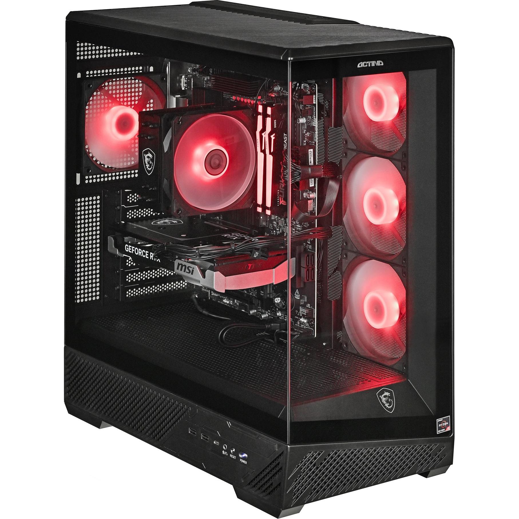 Actina . Gaming GameOn (1000 GB, 32 GB), PC, Nero