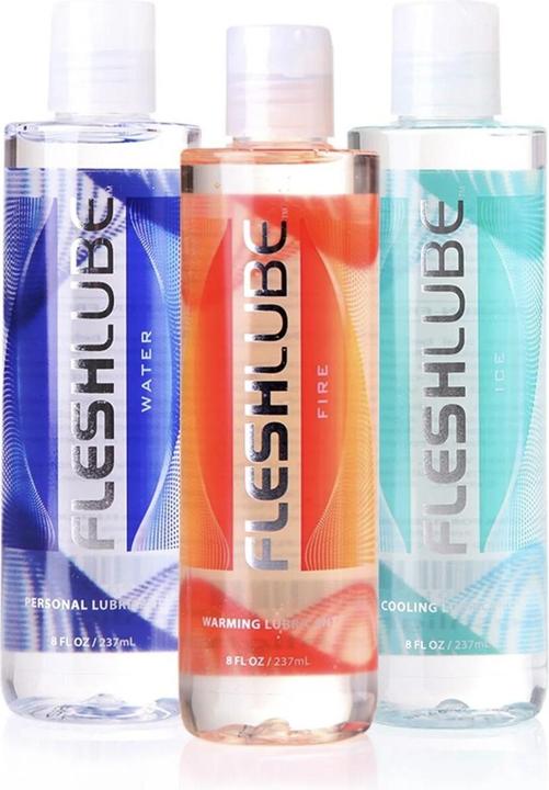 Fleshlight Gleitmittel 3er-Set – 3×250 ml (Neutral, Warming, Cooling) (250 ml)