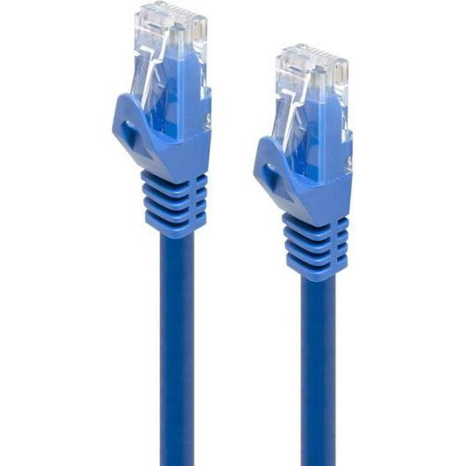 Alogic Patchkabel Cat6 2x RJ45 LSZH 5.0m blau (CAT6, 5 m), Netzwerkkabel