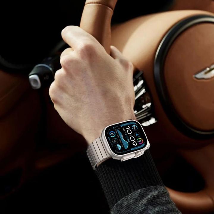 Produktbild Tech-Protect LinkBand Bracelet for Apple Watch 44 / 45 / 46 / 49 mm - Silver (Edelstahl)