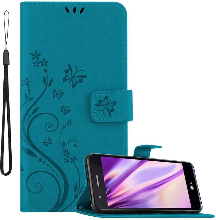 Produktbild Cadorabo Flower Book Cover (LG K8 2017)