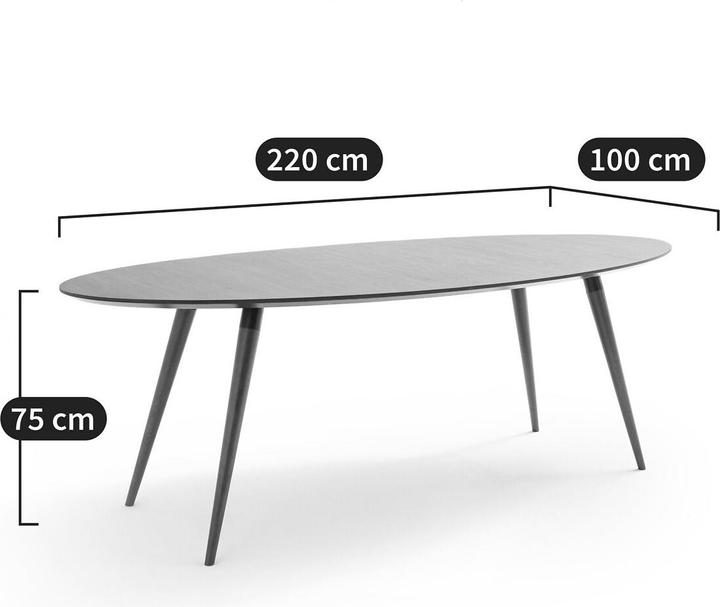 Produktbild La Redoute Interieurs Watford (220 x 100 x 80 cm)
